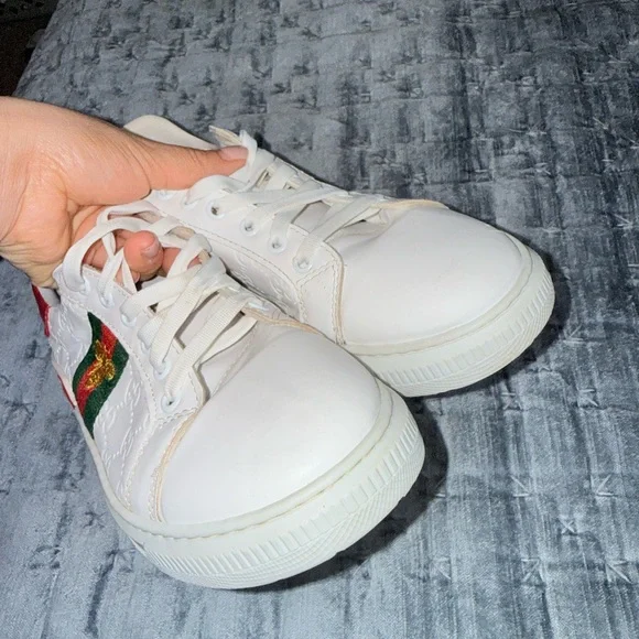 White shoes Gucci style size 39 - Picture 6 of 6
